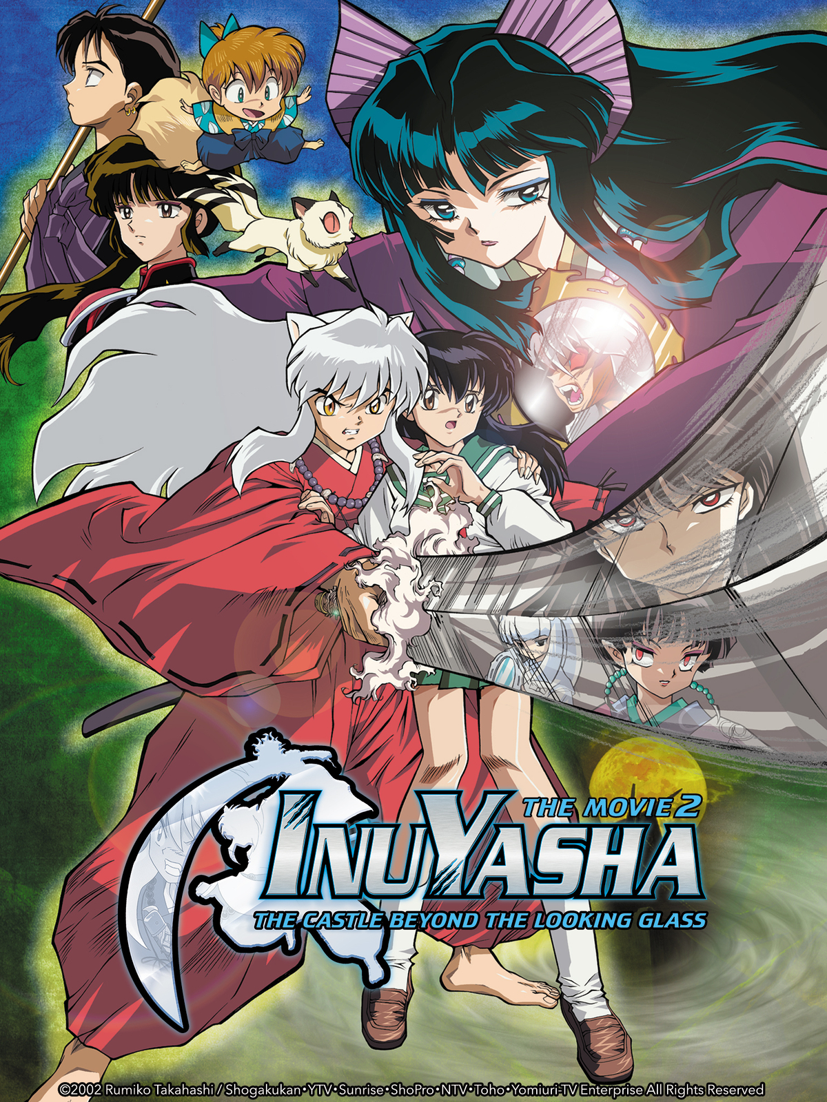Anime Inuyasha the Movie 2: The Castle Beyond the Looking Glass